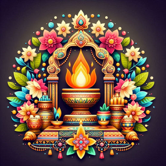 Homam ( Deity requested by devotee)